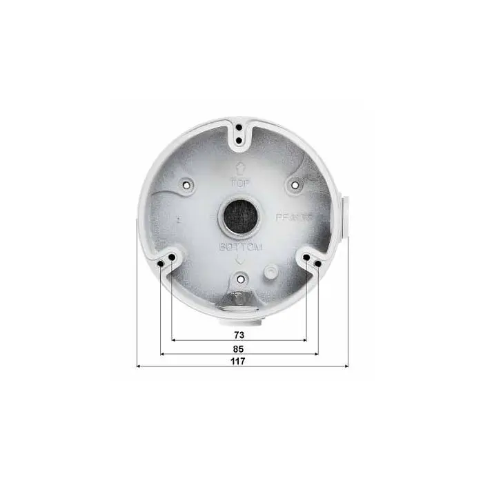 Scatola Supporto a soffitto per telecamera Dome CCTV box DAHUA PFA136 - immagine 2