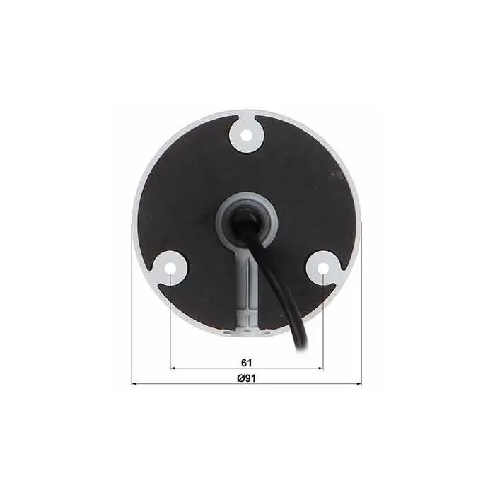 Dahua HAC-HFW2241TUP-Z-A-27135-S2-DIP telecamera bullet hdcvi ibrida 4in1 2Mpx 25ips motozoom 2.7-13.5mm starlight audio - immagine 5