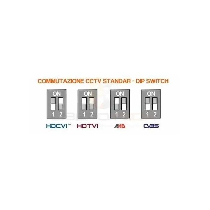 Dahua HAC-HFW2241TUP-Z-A-27135-S2-DIP telecamera bullet hdcvi ibrida 4in1 2Mpx 25ips motozoom 2.7-13.5mm starlight audio - immagine 6