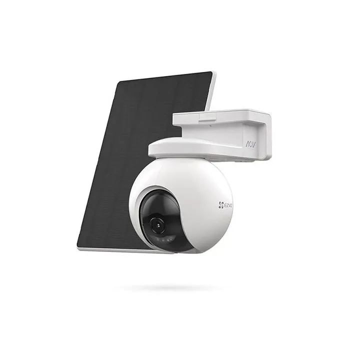 EZVIZ CS-HB8/SP Kit Telecamera motorizzata PTZ 4K con Pannello Solare 5W Wi-Fi, Batteria a Lunga Durata, Rilevamento AI intelligente e Visione Notturna a Colori(Home>Videosorveglianza>Videosorveglianza IP>Speed dome IP)