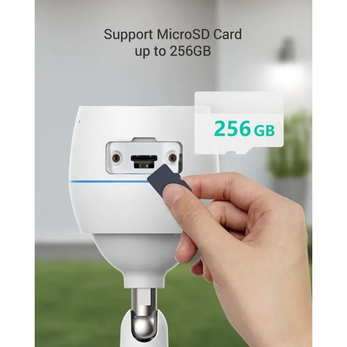 EZVIZ C3TN Telecamera di Sicurezza Esterna Wi-Fi 1080P 2.8mm, Visione Notturna a Colori e Difesa Attiva IP67 compatibile Alexa - immagine 2