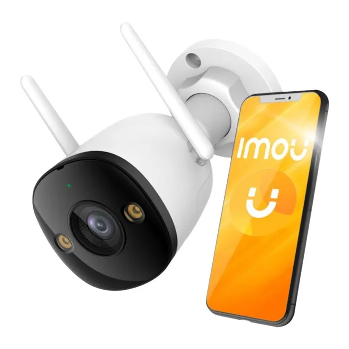 IMOU Bullet 3 wifi telecamera da esterno 5MP 3K Full Color IR imousense deterrenza attiva e sirena integrata IPC-S3EP-5M0WE - immagine 2