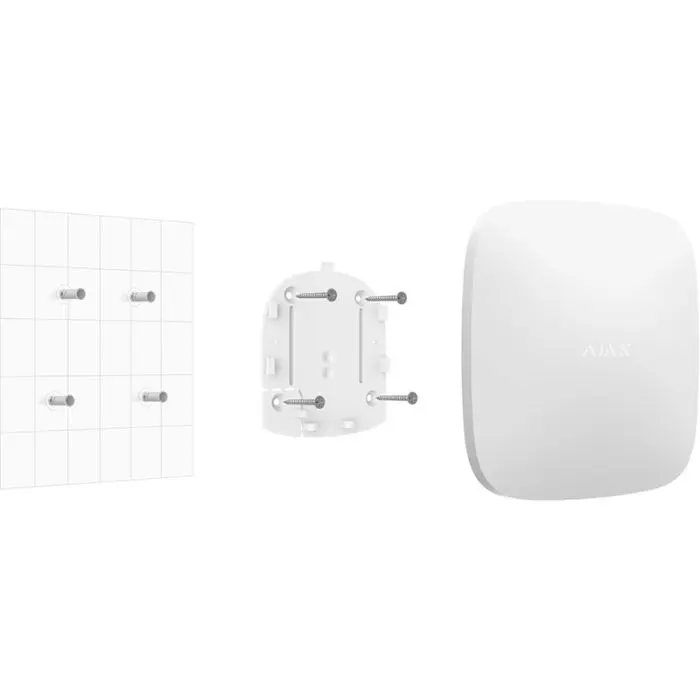 AJAX centrale di allarme Hub 2 GPRS ASP con supporto di foto-verifica degli allarmi (2xSIM 2G, Ethernet) LAN 868MHZ - immagine 2