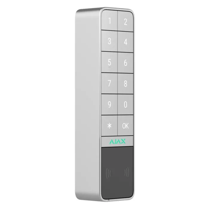Ajax KeyPad Outdoor Tastiera Wireless bianca – Controllo Sicuro e Intelligente – SKU 99967.286.WH1 - immagine 2