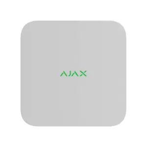 Ajax NVR IP 16 canali 4K UHD (Backup fino 16 TB), compatibile ONVIF/RTSP, con tecnologia JetSparrow e SmartBracket 70934.122.WH