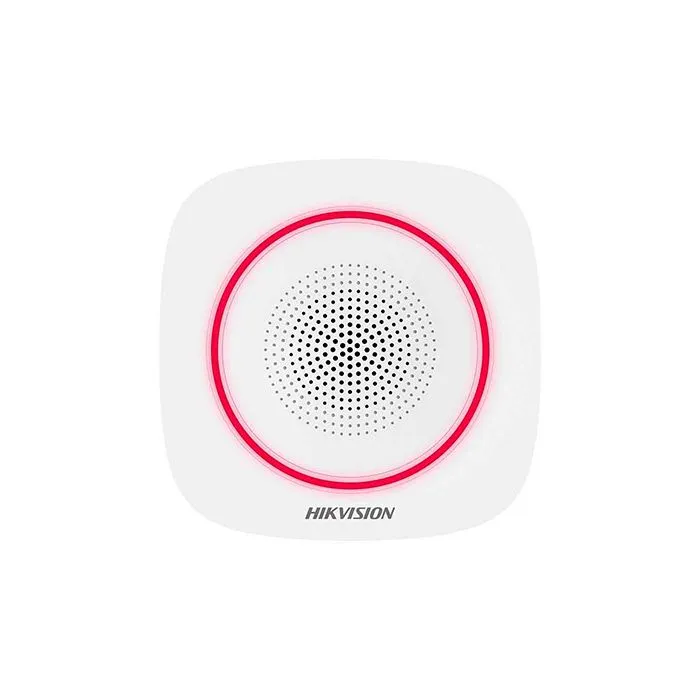 HIKVISION DS-PS1-II-WE/RED nuova sirena radio da interno con comunicazione a 2 vie DS-PS1-2-WE Ax Pro - immagine 2