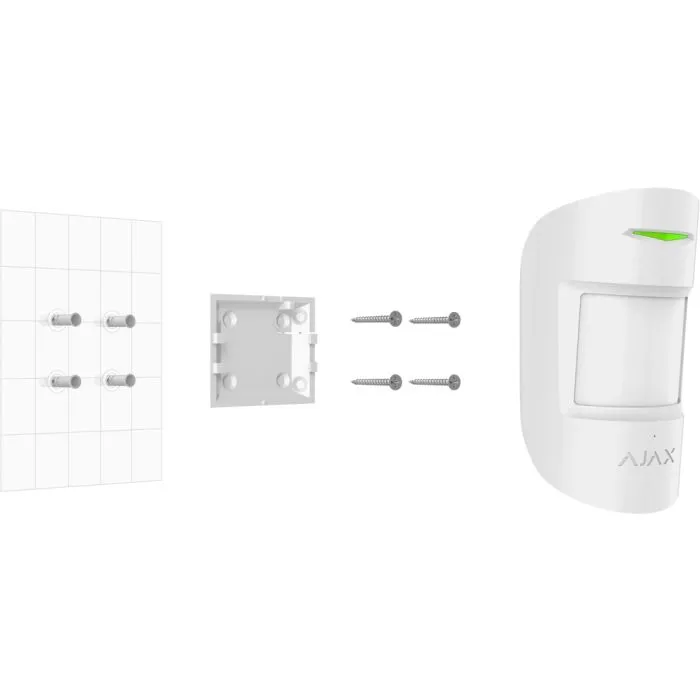 AJAX CombiProtect Jeweller Rilevatore movimento pir e rottura vetro wireless pet immune - 38097 - immagine 3