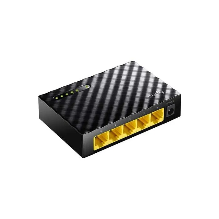 Switch di rete a 5 porte LAN 10/100/1000Mbps Gigabit Desktop plug&play Cudy GS105D - immagine 3